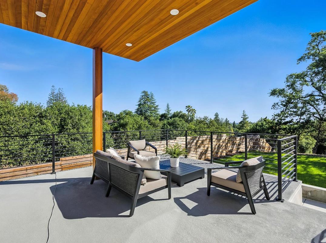 Brand New Sleek Modern Estate with Sweeping Bay Views
